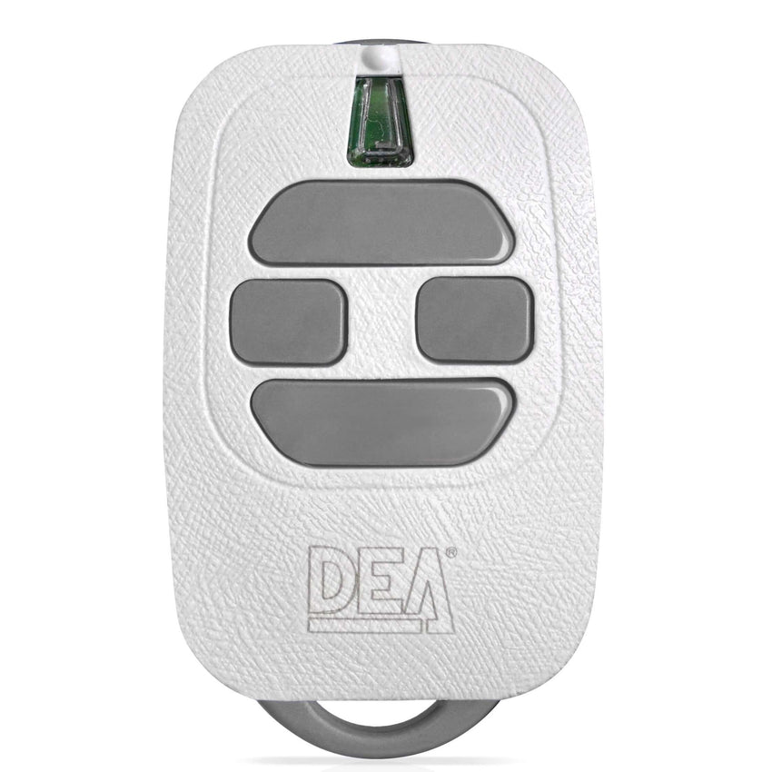 DEA HANDZENDER COPY/ROLLING CODE 4 KANAALS WIT 433Mhz