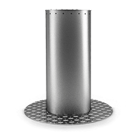 EEN VASTE PAAL IN RVS 304. VOORZIEN VAN  LED IN  BOVENRING. GESCHIKT OM  VERKEER TE  BLOKKEREN. LEVERBAAR IN 3 HOOGTES. 400/600/800MM